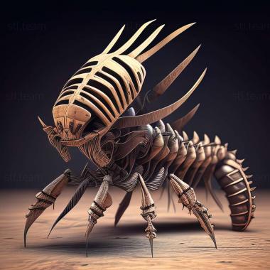 3D модель Scolopendra multidens (STL)